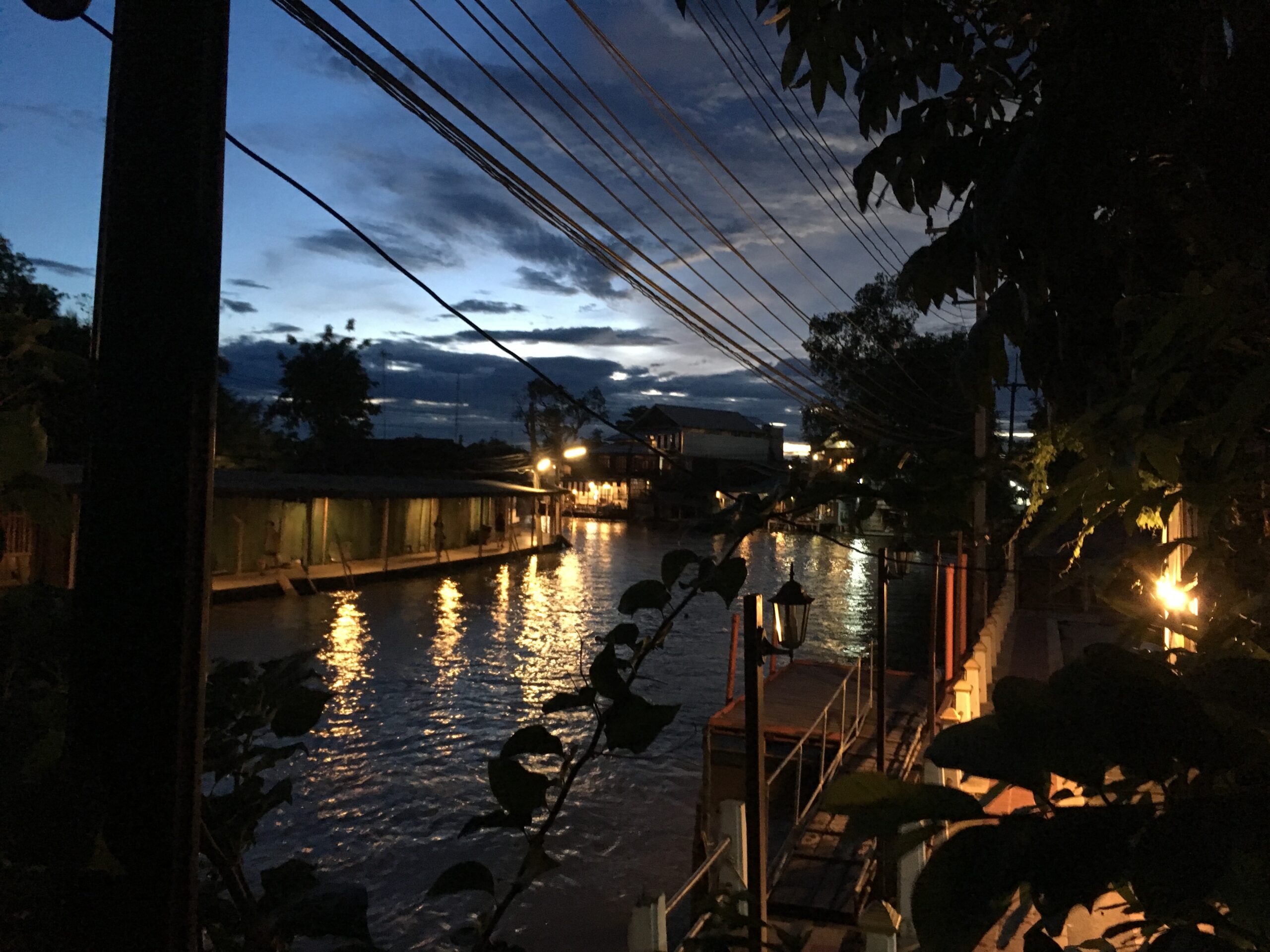 Ayuthaya-Wassermarkt